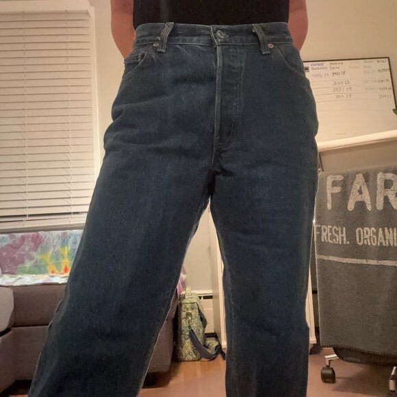 Vintage USA High Rise Levis 501 🔥 28/30 - Picture 5 of 12